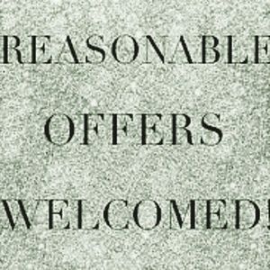 Offers Welcome!!